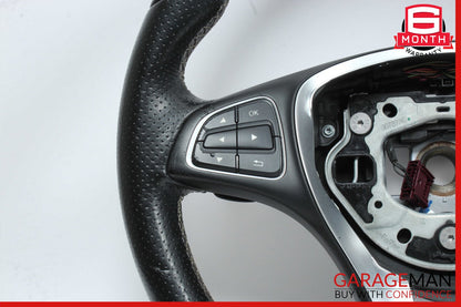 15-20 Mercedes W117 CLA250 Driver Steering Wheel w/Paddle Shifters OEM