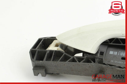 12-14 Mercedes W204 C300 Front Right Passenger Exterior Door Handle White OEM