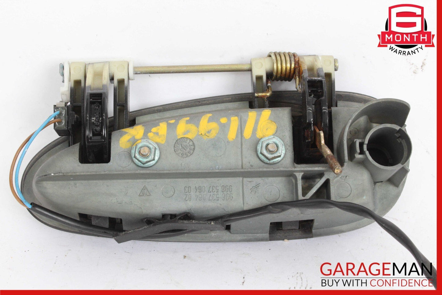 97-04 Porsche Boxster 986 Carrera 911 996 Front Right Exterior Door Handle Black