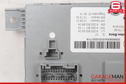 15-18 Mercedes W205 C300 C400 C350e Rear Trunk SAM Control Module Unit OEM