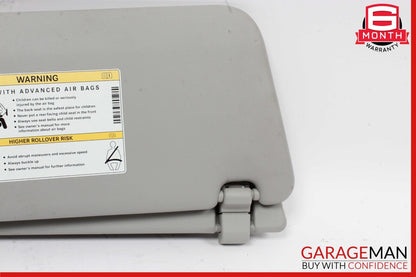 12-16 Mercedes X166 GL450 ML400 Sun Visor Sunvisor Left Driver Side Gray OEM