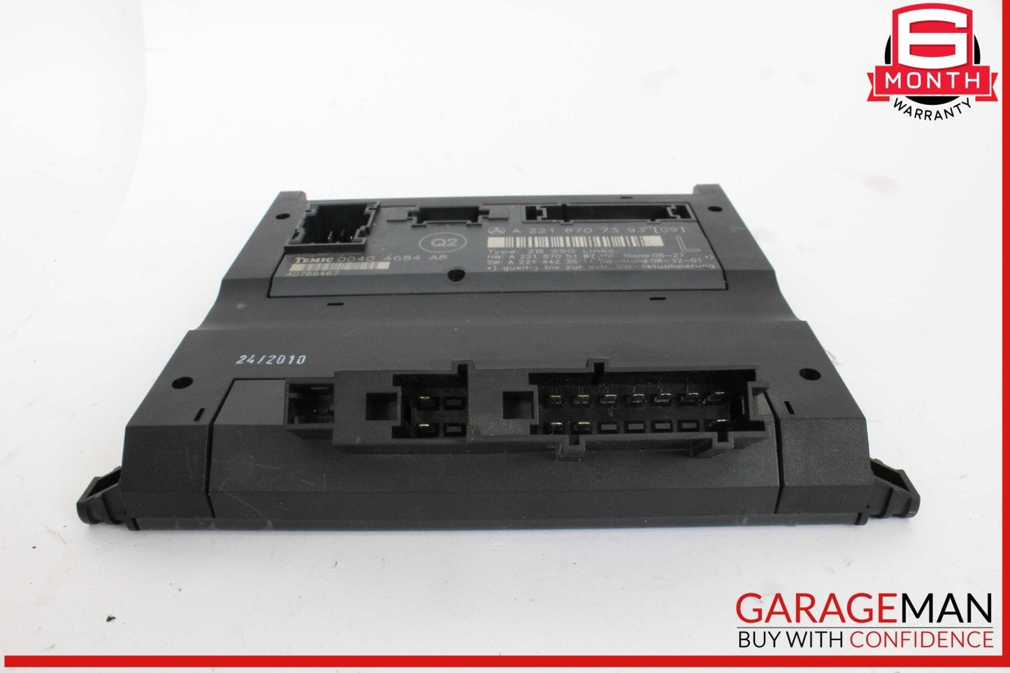 07-13 Mercedes W221 S550 S63 Front Left Driver Side Under Seat Control Unit OEM