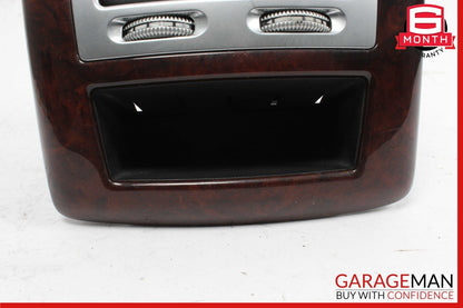 07-13 Mercedes W221 S550 S500 Rear Center Console A/C Air Vent Grille Trim Assy