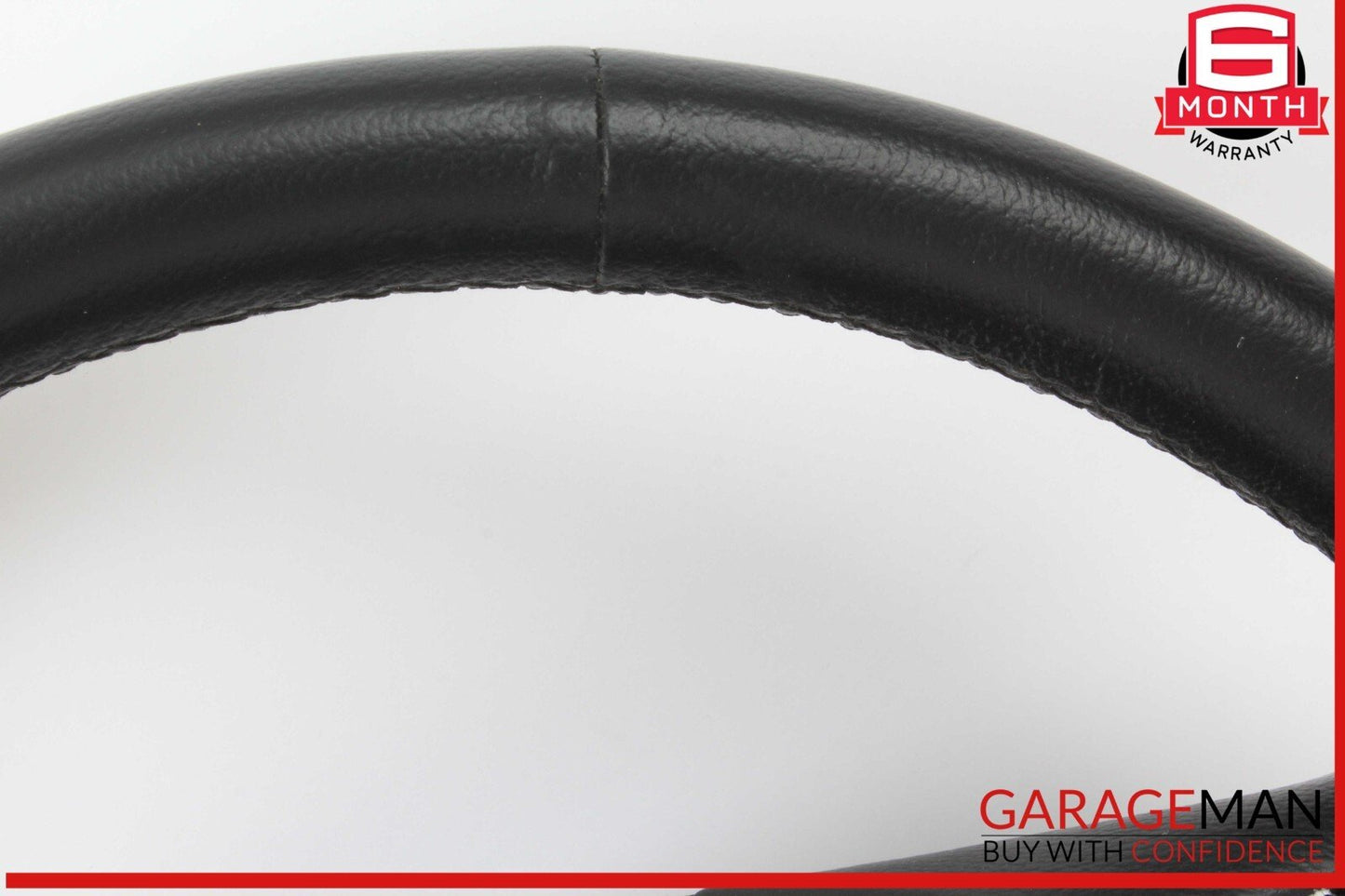 11-17 BMW X3 Front Left Driver Side Steering Wheel Leather Black OEM