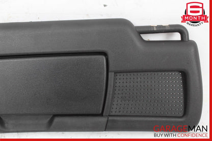 05-11 Mercedes R171 SLK300 Front Left Side Sun Visor Sunvisor Shade Cover Black
