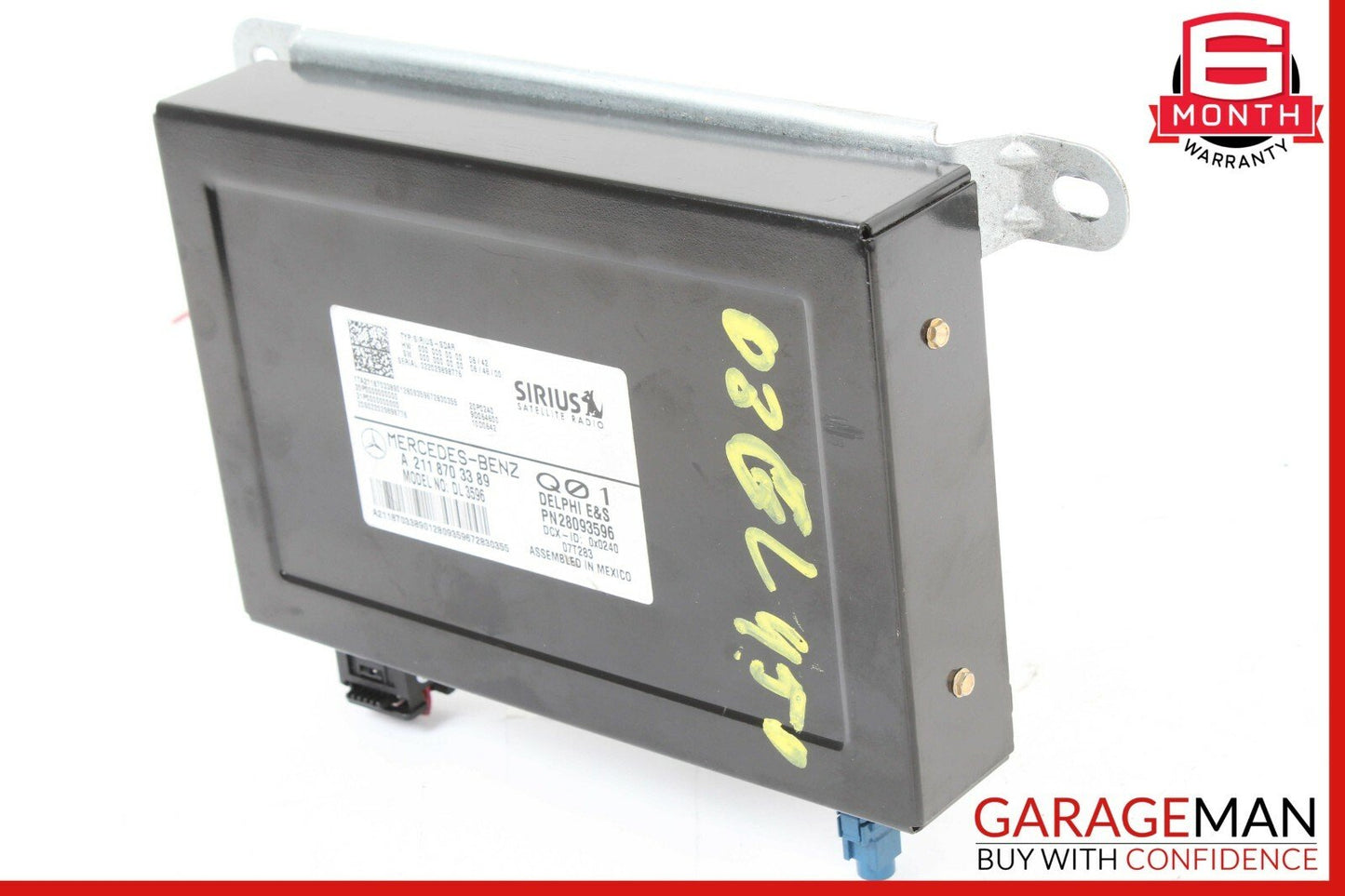 Mercedes X164 GL450 E550 ML350 Sirius Satellite Radio Receiver Module Unit OEM