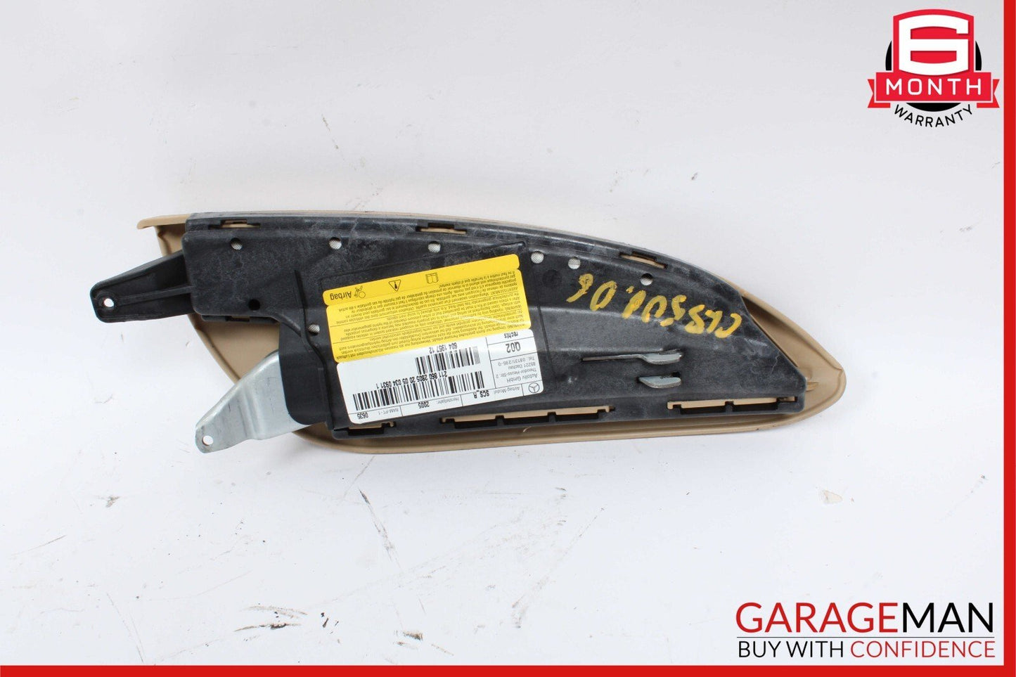 03-11 Mercedes W211 E350 E500 CLS500 Front Right Side SRS Airbag Air Bag Beige