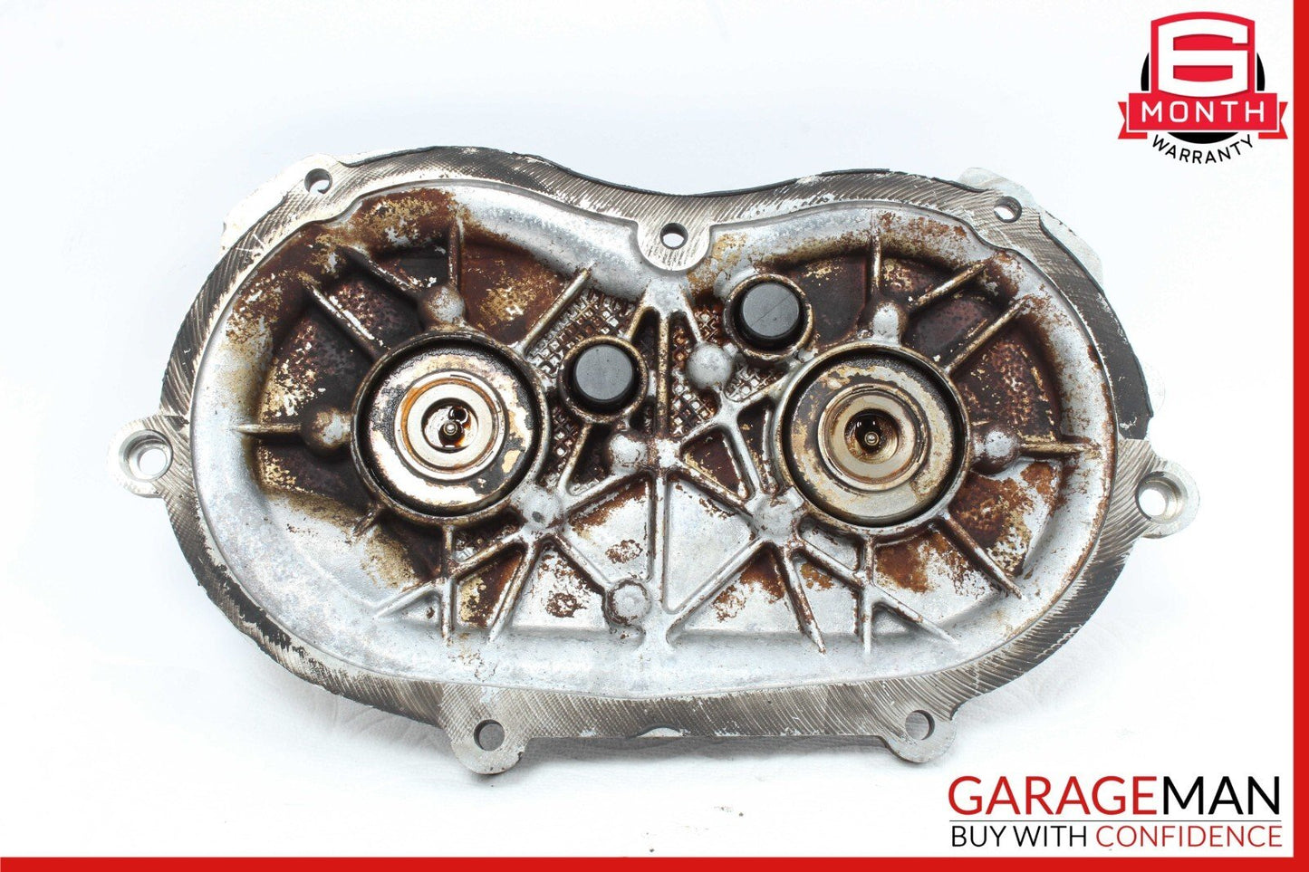 06-13 Mercedes W211 E350 S550 Front Right Engine Timing Chain Cover Plate OEM