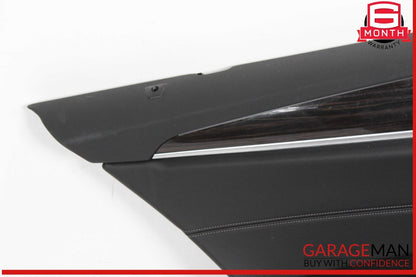 17-22 BMW 530e 540i 530i 550i Rear Left Driver Side Interior Door Panel OEM