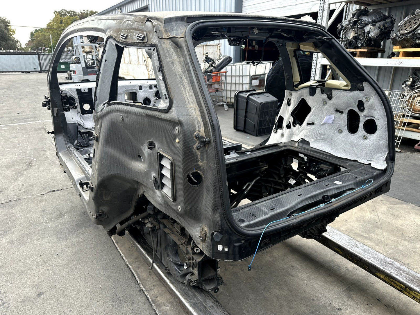 14-20 BMW i3 Carbon Fiber Frame Body Shell Assembly NOT DAMAGED