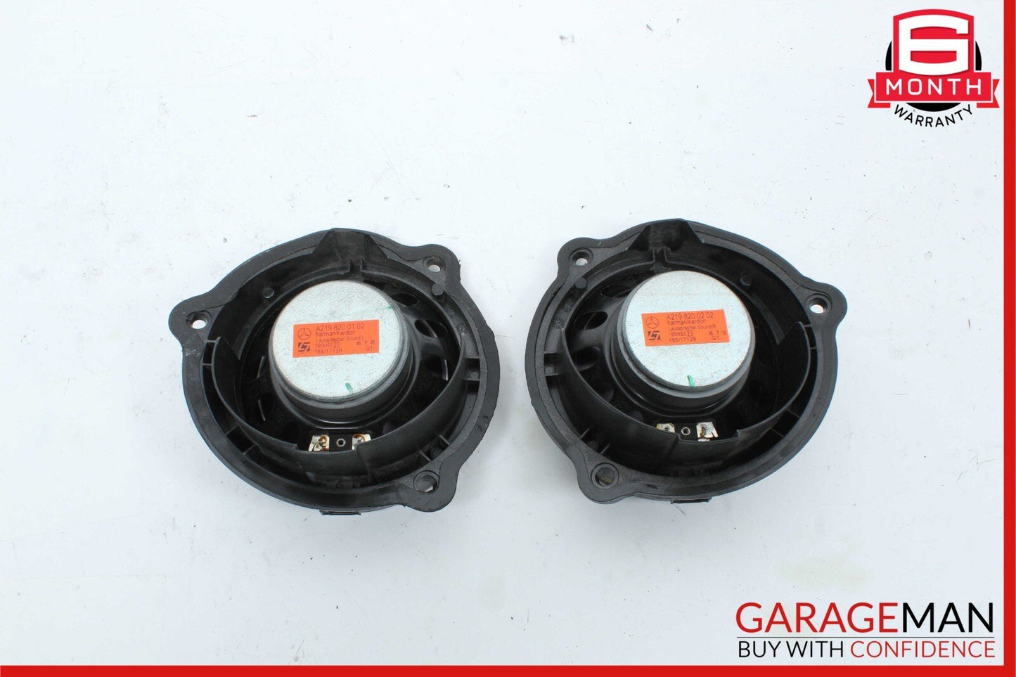 06-11 Mercedes W219 CLS500 Right & Left Side Door Sound Audio Speaker Speakers