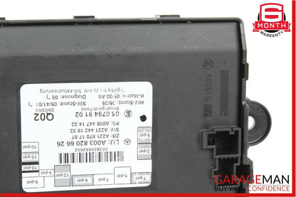 07-09 Mercedes W221 S550 Rear Left or Right Side Door Controller Module Unit OEM
