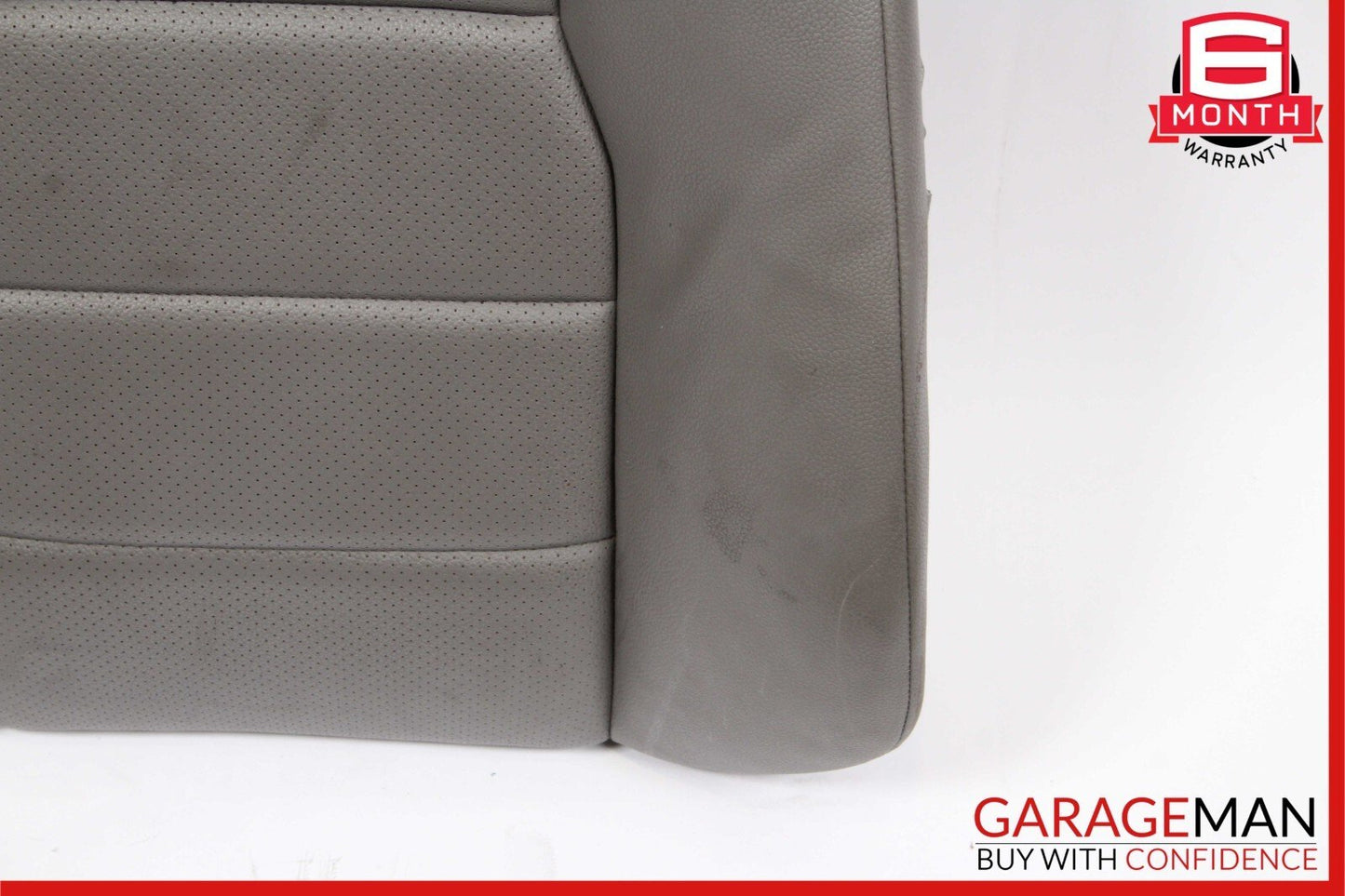08-14 Mercedes W204 C250 Front Right Passenger Side Top Upper Seat Cushion Gray