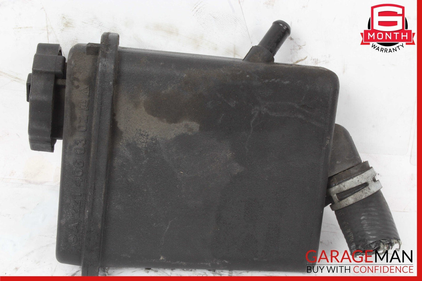 10-14 Mercedes W221 S550 S350 S400 S600 Power Steering Fluid Reservoir Tank OEM