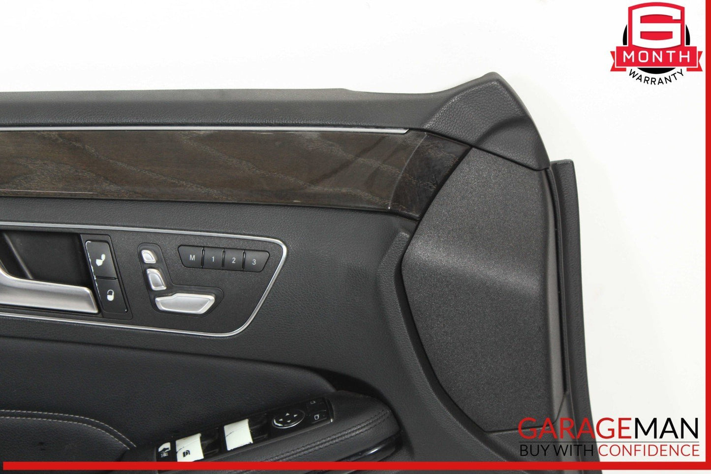 14-16 Mercedes W212 E350 E550 Front Left Side Interior Door Panel Trim Assembly