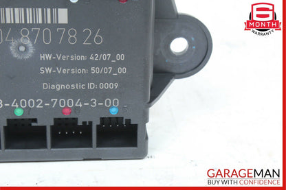 09-15 Mercedes X204 GLK350 Rear Right Passenger Side Door Control Module Unit