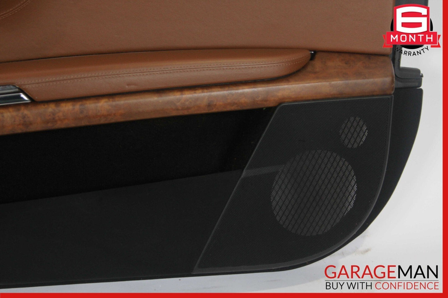 08-14 Mercedes W216 CL63 AMG Front Right Side Interior Door Panel Assy Brown