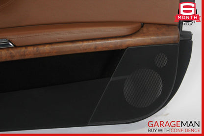 08-14 Mercedes W216 CL63 AMG Front Right Side Interior Door Panel Assy Brown