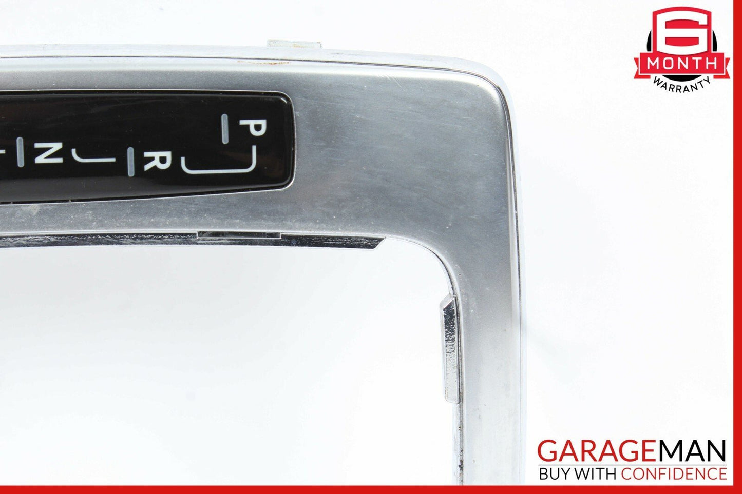 08-14 Mercedes W204 C300 R350 Center Console Shift Shifter Bezel Trim Silver