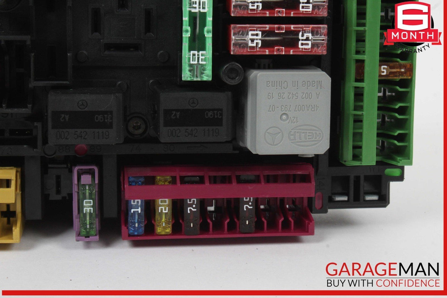12-16 Mercedes R172 SLK250 SLK350 Rear Fuse Relay Box Module 1729060105 OEM