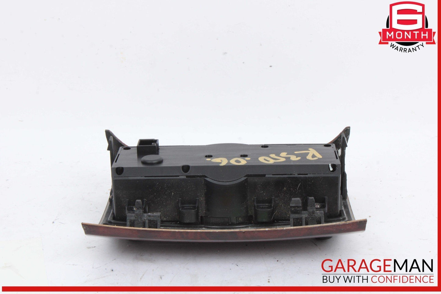 06-08 Mercedes W251 R350 4MATIC Rear AC Climate Cotrol Switch Panel w/ Trim OEM