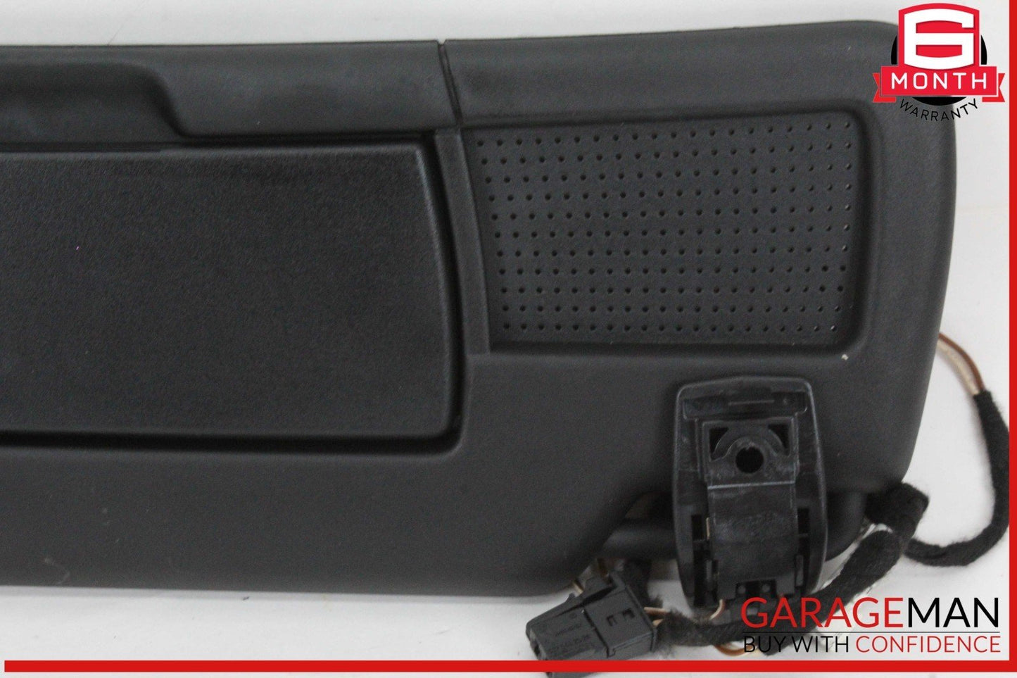 05-11 Mercedes R171 SLK280 Front Right Side Sun Visor Sunvisor Shade Black OEM