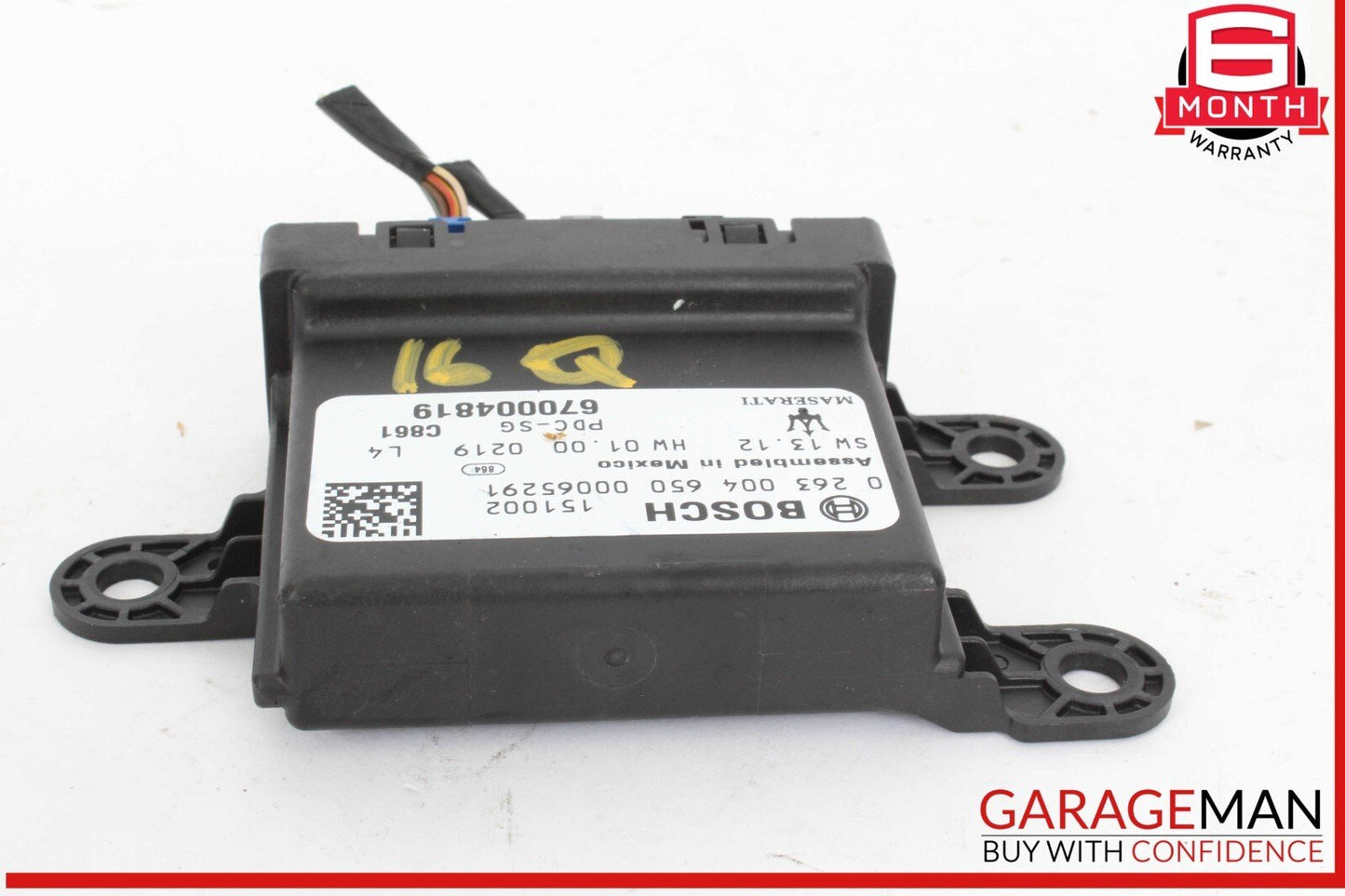14-18 Maserati Quattroporte Parking Park Sensor Control Module Unit 670004819