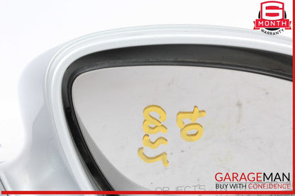 07-09 Mercedes W221 S550 S600 Front Right Side Door Rear View Mirror Silver OEM