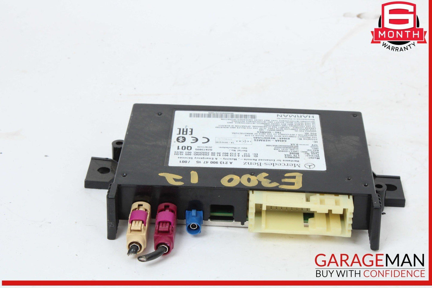 12-23 Mercedes W213 E300 GLC300 Communication Computer Control Module Unit OEM
