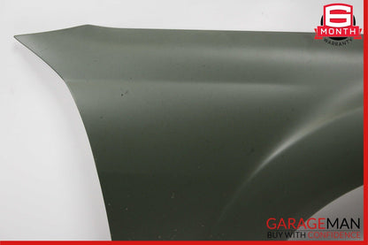 07-13 Mercedes W221 S550 S600 Front Right Passenger Side Wing Fender Panel Green