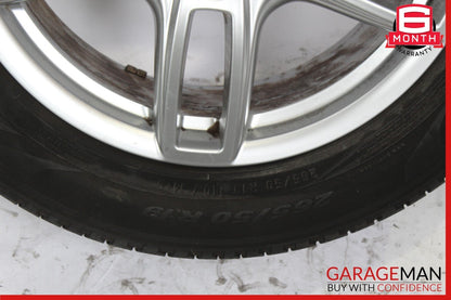 11-18 Porsche Cayenne 958 8.5 X 19 19" Wheel Rim Silver 7P5601025A OEM