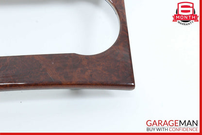 08-14 Mercedes W204 C300 C350 AC A/C Climate Control Switch Trim Bezel Wood OEM