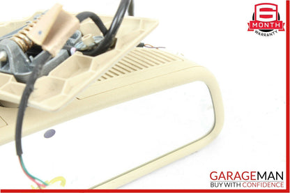 01-09 Mercedes W203 C230 C320 CLK350 Interior Top Upper Rear View Mirror Beige