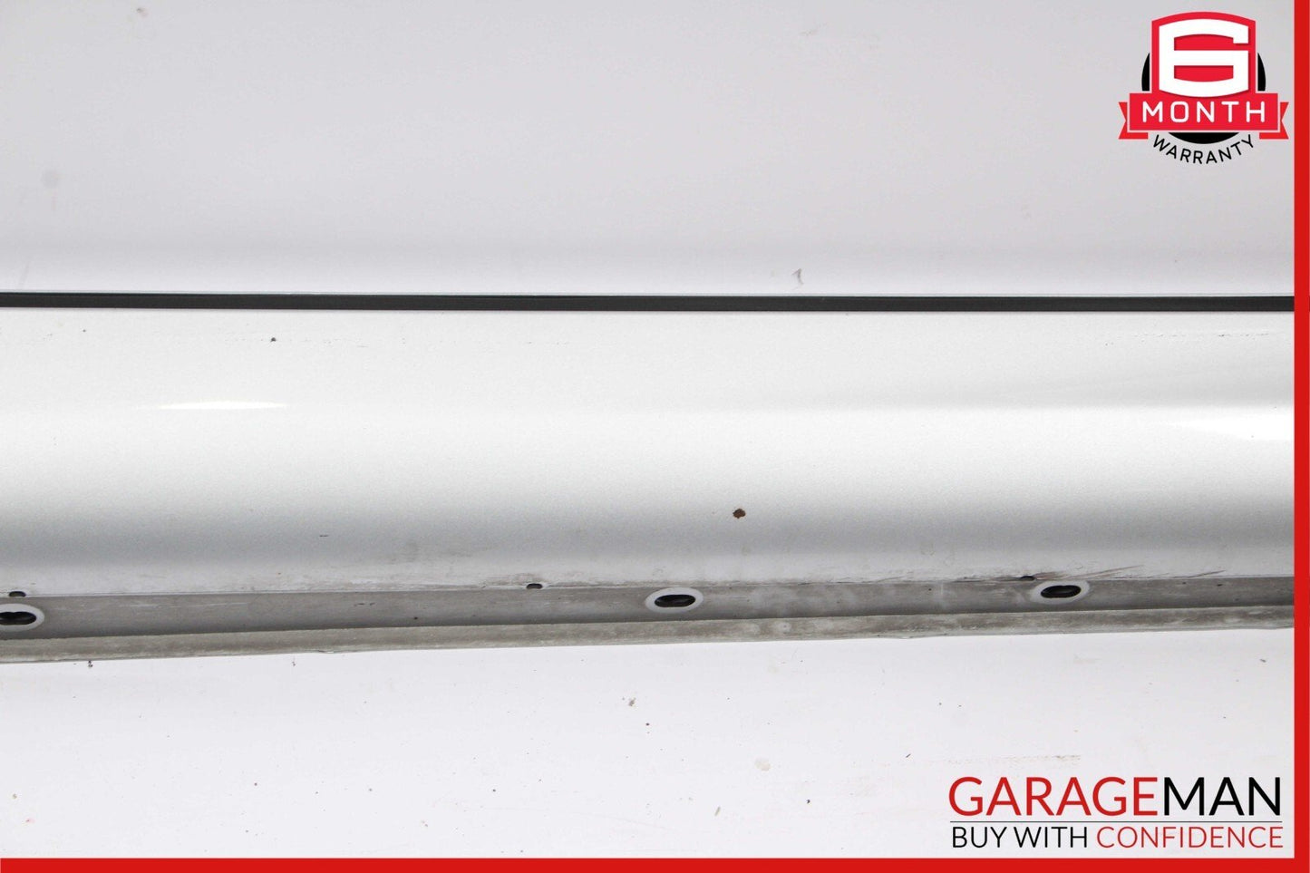 06-09 Mercedes W209 CLK350 CLK550 Base Right Rocker Molding Side Skirt Silver