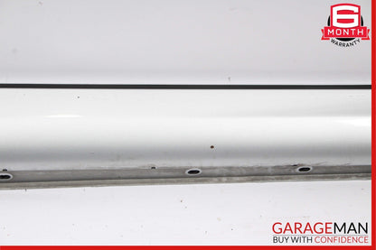 06-09 Mercedes W209 CLK350 CLK550 Base Right Rocker Molding Side Skirt Silver
