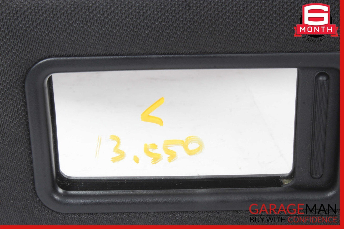11-16 BMW 550i 535i 528i Left Passenger Side Sun Visor