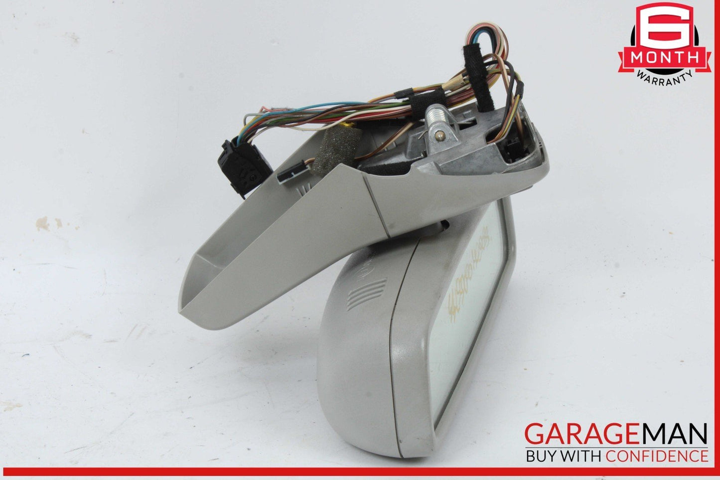 03-06 Mercedes R230 SL500 Interior Front Top Upper Rear View Mirror Gray OEM