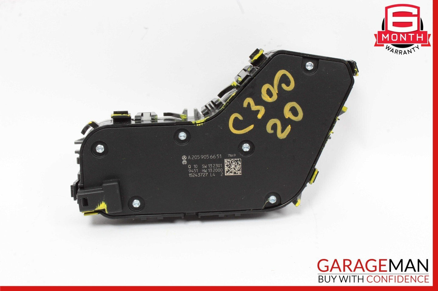 15-20 Mercedes W205 C300 GLC43 Front Left Side Seat Control Switch Module Unit