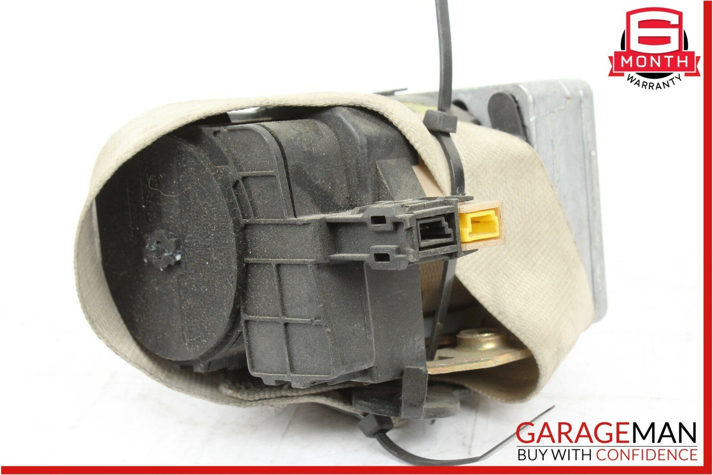 03-06 Mercedes R230 SL500 Front Right Side Seat Belt Seatbelt Retractor Beige