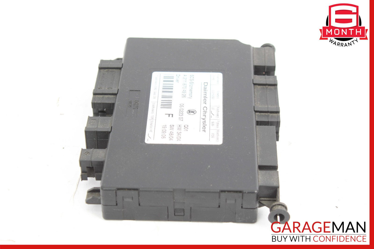 03-11 Mercedes W211 E320 ML350 Seat Control Module Front Left 2118704926 OEM