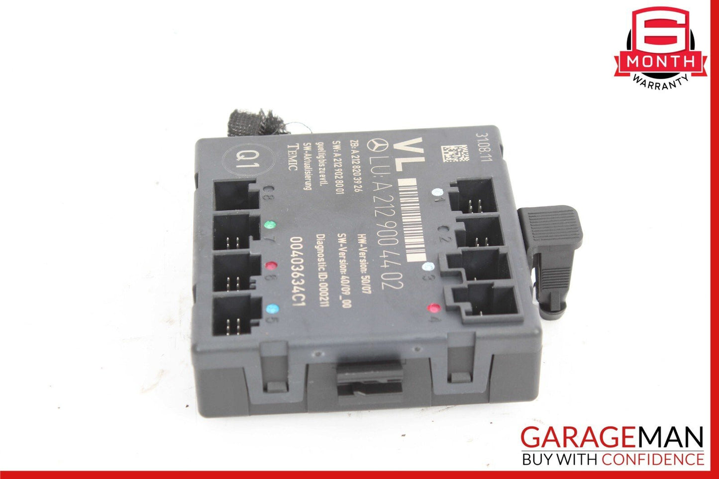 08-18 Mercedes W212 E350 SLK350 Front Left Side Door Control Module Unit OEM