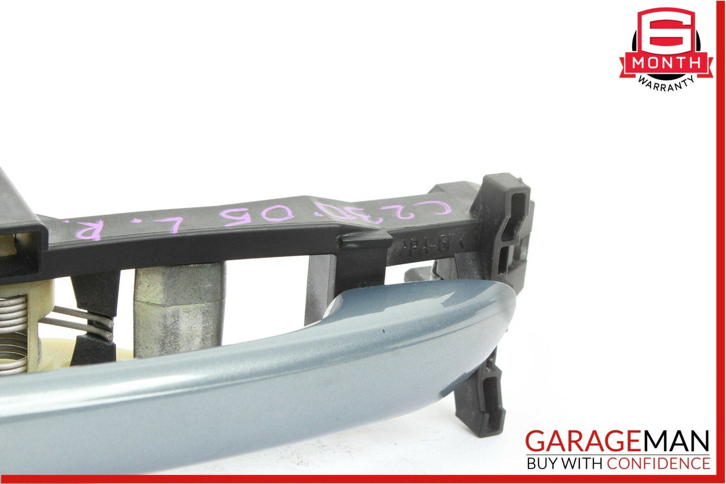 05-07 Mercedes W203 C230 C55 AMG Rear Left Driver Side Exterior Door Handle OEM