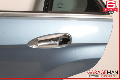 10-16 Mercedes W212 E350 E63 AMG Sedan Rear Left Side Door Shell Silver OEM
