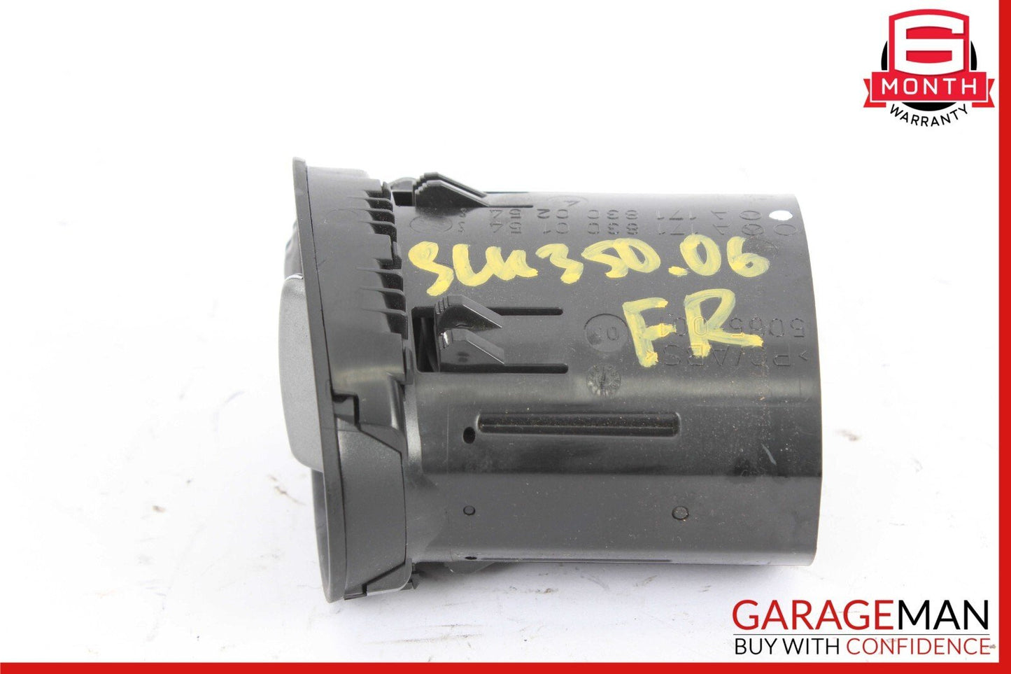05-11 Mercedes R171 SLK350 Air AC Vent Dash Left or Right Side Black OEM