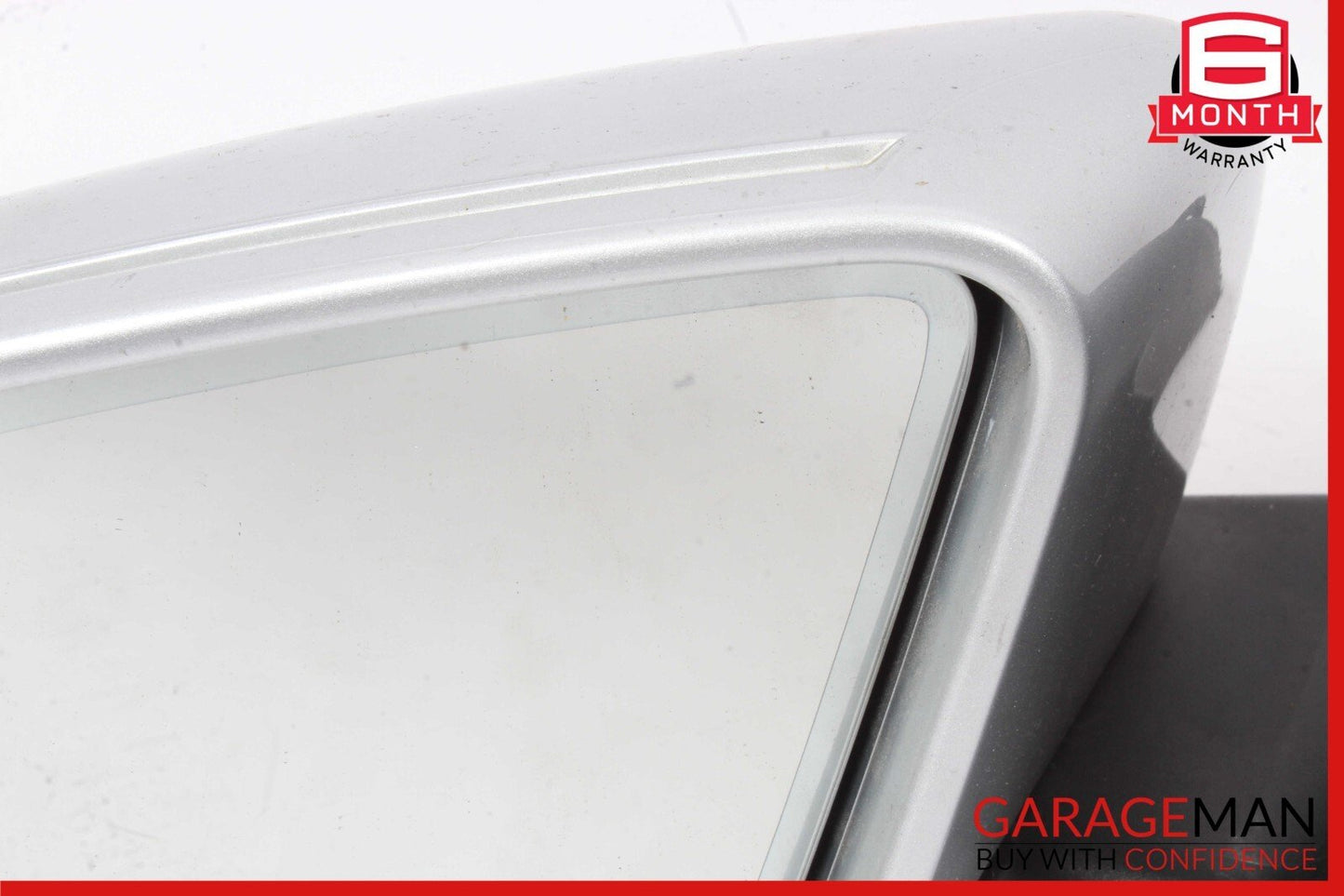 12-14 Mercedes W204 C250 C63 AMG Front Left Side Mirror Rear View Door Silver