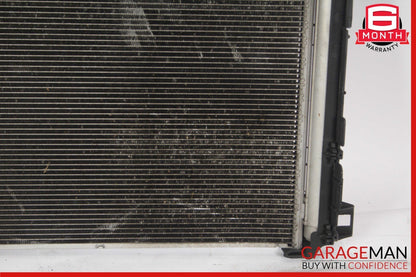 08-17 Mercedes GLK350 C300 E350 Engine AC A/C Air Condenser w/ Shroud Assembly