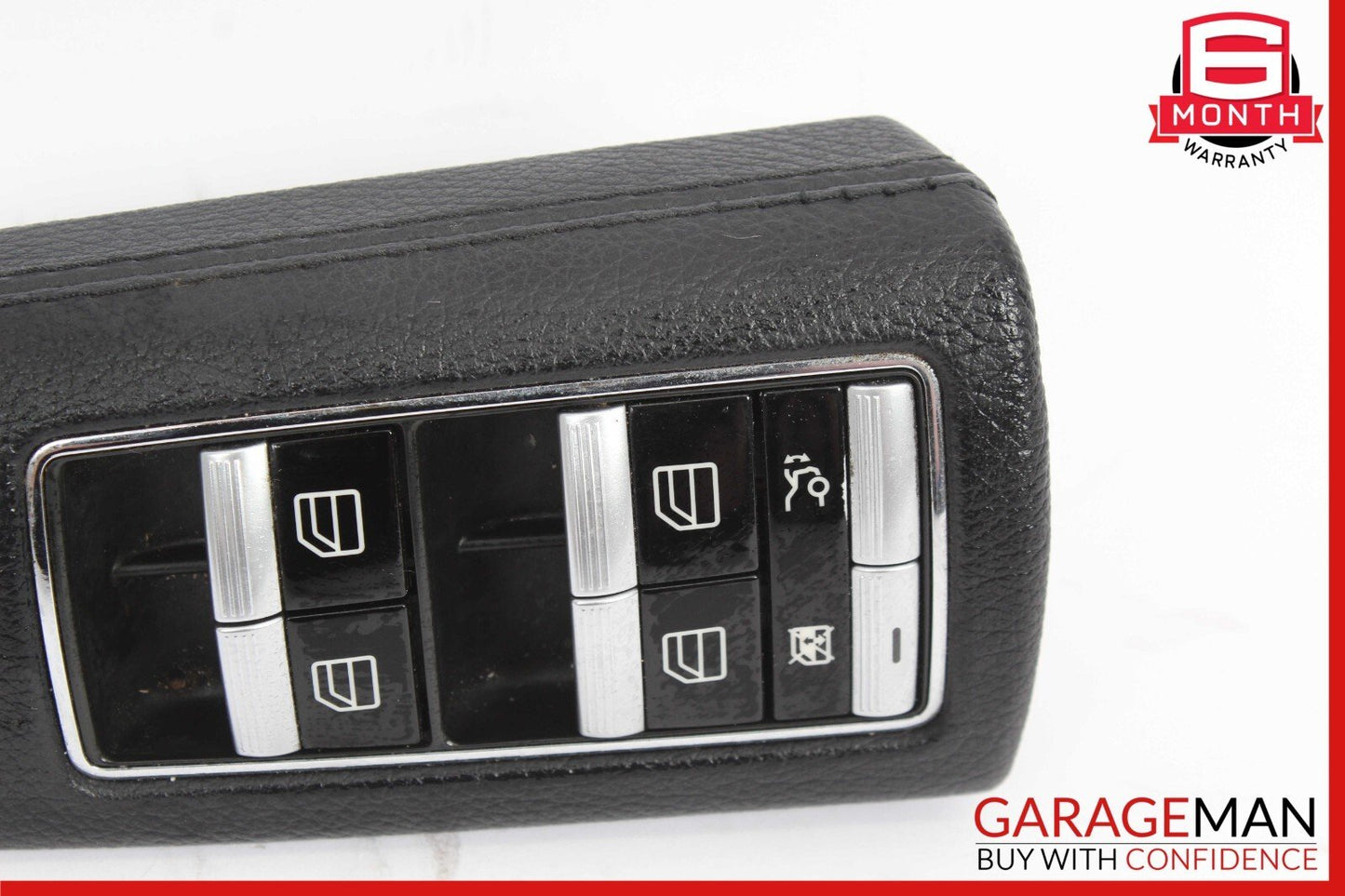 09-13 Mercedes W221 S400 S600 Front Left Side Window Control Switch Black OEM