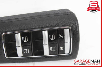 09-13 Mercedes W221 S400 S600 Front Left Side Window Control Switch Black OEM