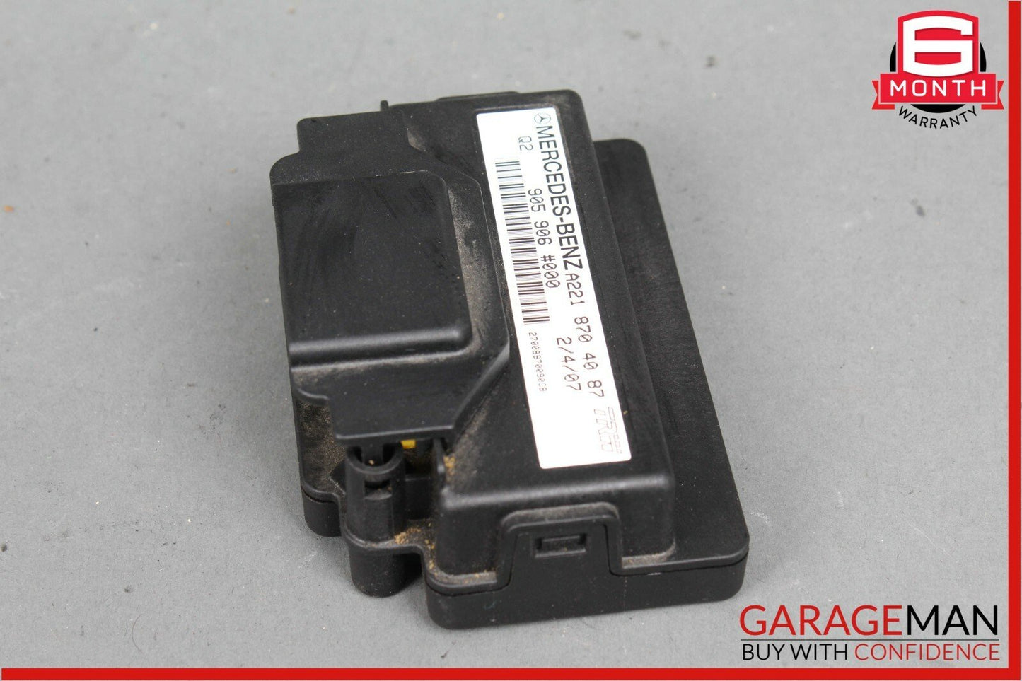 07-13 Mercedes W221 S450 S63 AMG Front Right Passenger Seat Occupancy Sensor OEM