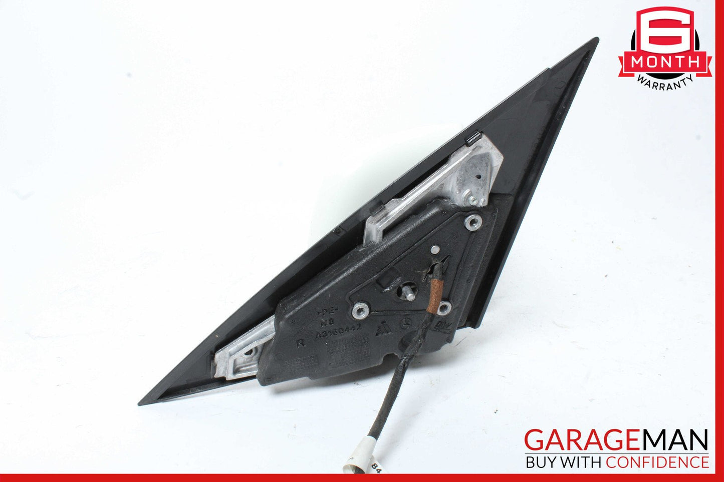 12-14 Mercedes W204 C250 C350 Right Side Rear View Door Mirror White OEM
